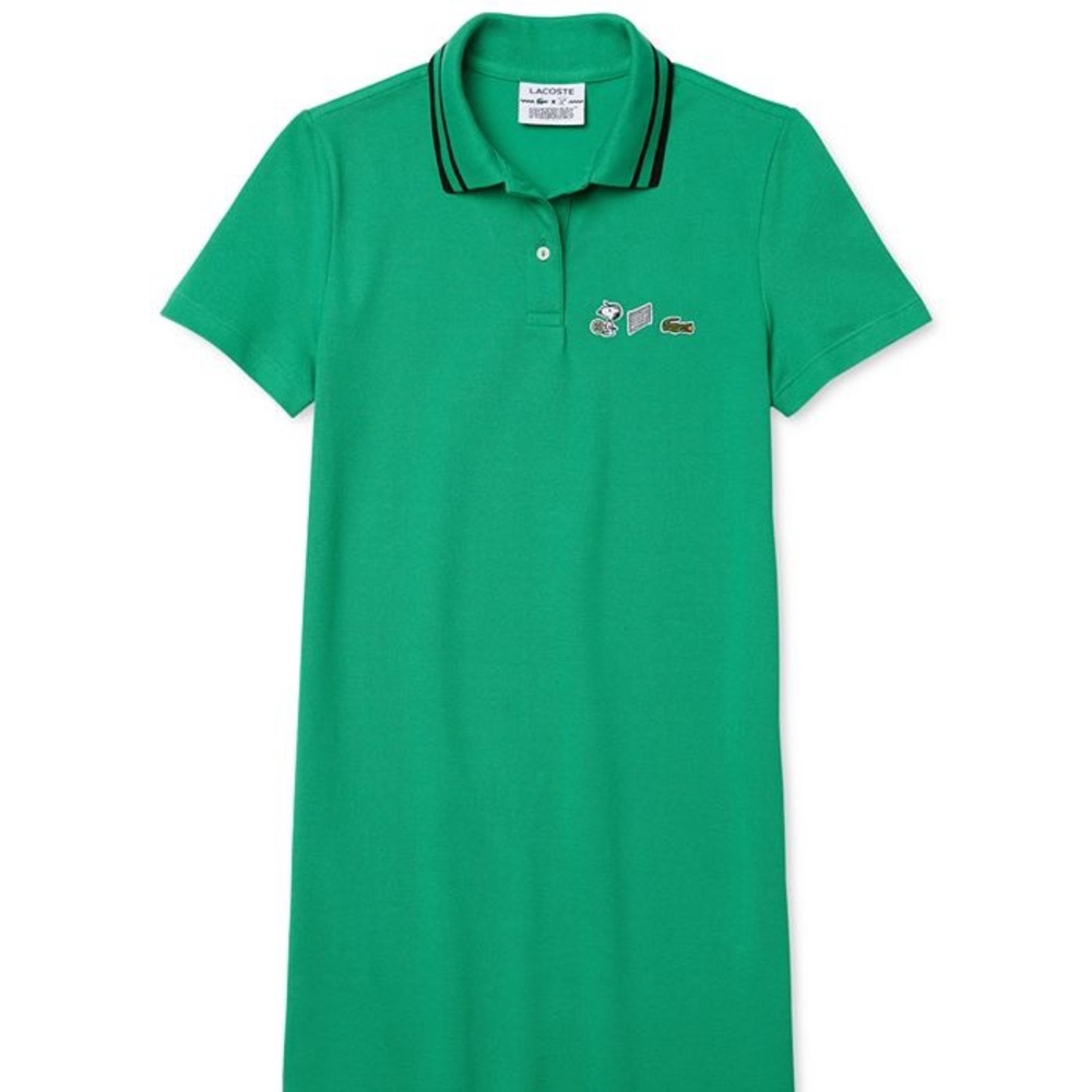 Green Lacoste Peanuts Dress 44